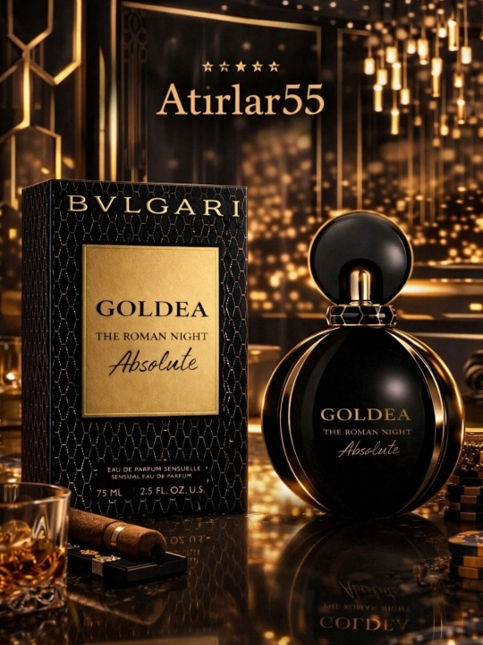 Ayollar uchun parfyumeriya suvi, Bvlgari Goldea The Roman Night Absolute 75 ml, Italiya - 
