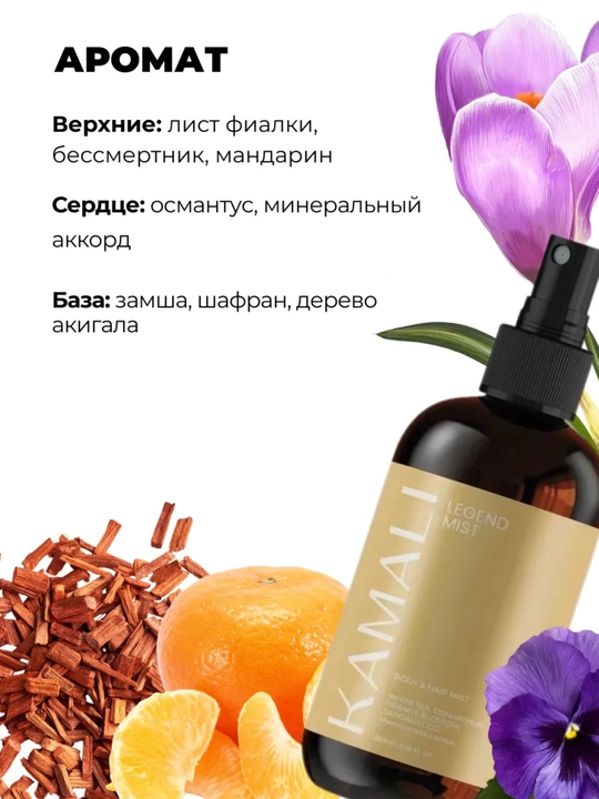 Body mist, спрей для тела, Kamali Matsukita mist, парфюм спрей, женский 