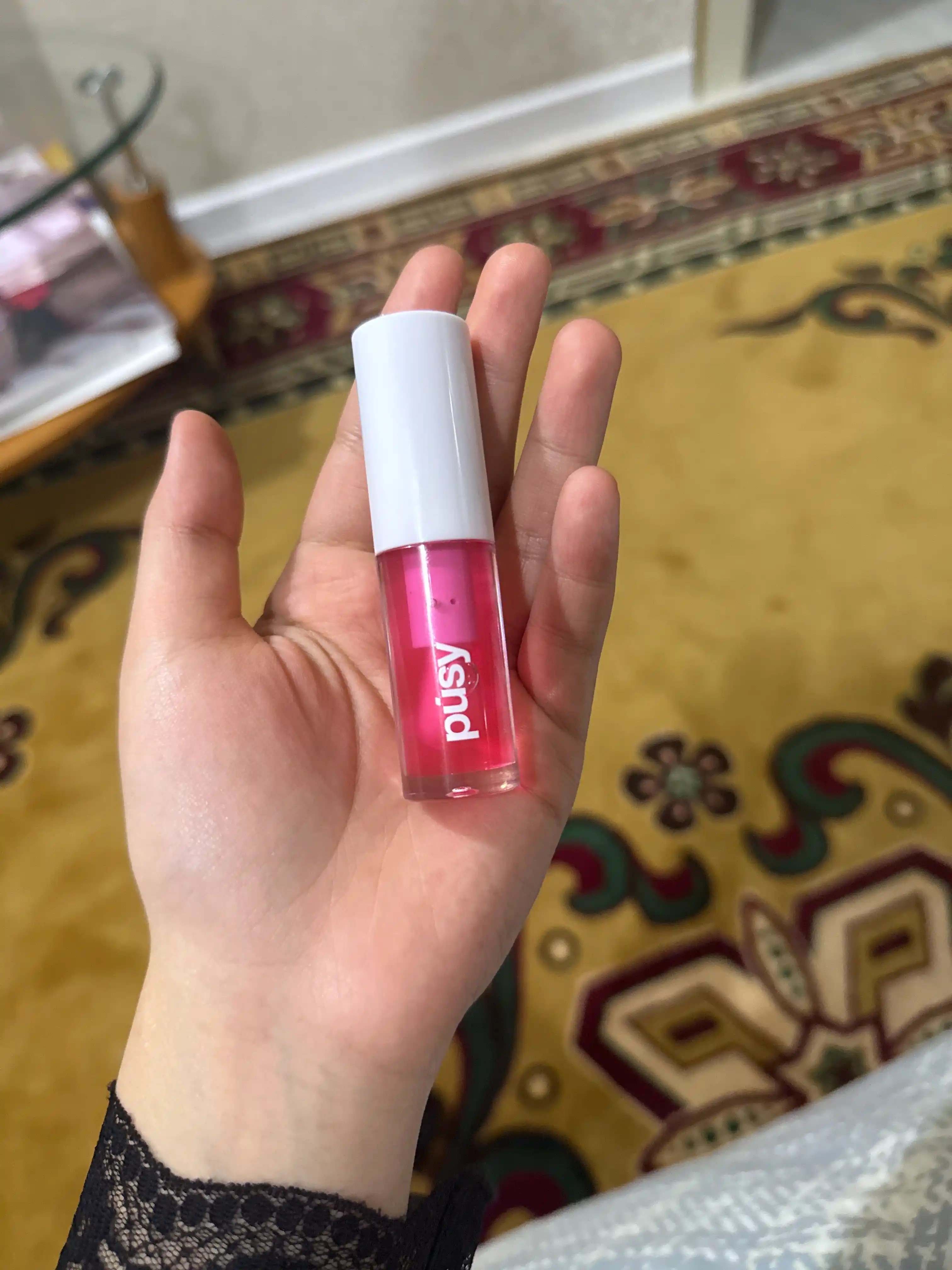 Масло блеск для губ Pusy LIP OIL, увлажняющий, питательный, 4,5 мл 