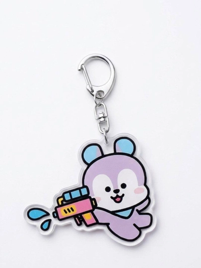 Мини-брелок BT21 персонажи BTS, аксессуар для сумок и ключей — SEOULUZ-BT21BRELOK-ЛАВАНД