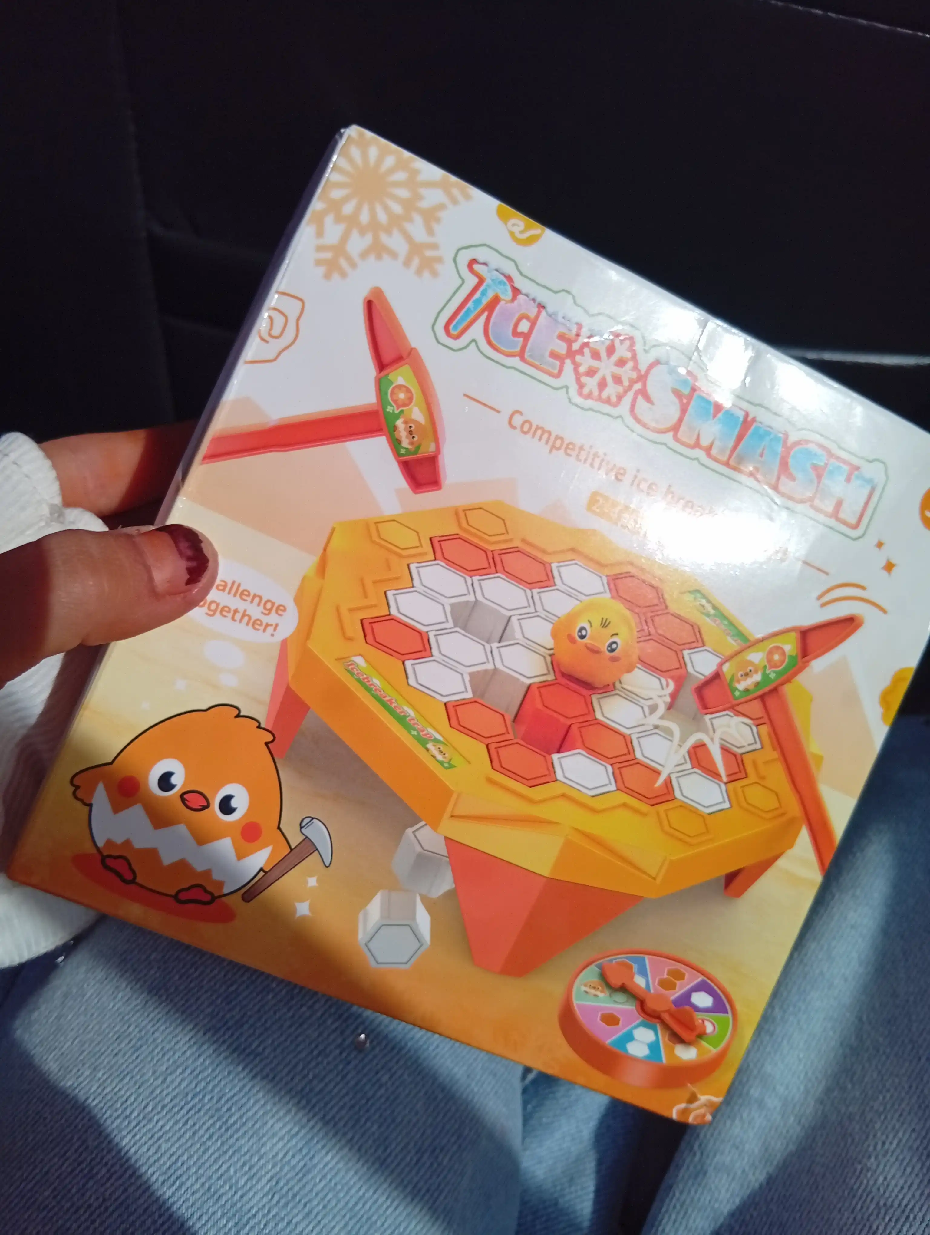 Игра Пингвин на льдине, головоломка, игрушка с молотками, настольная игра