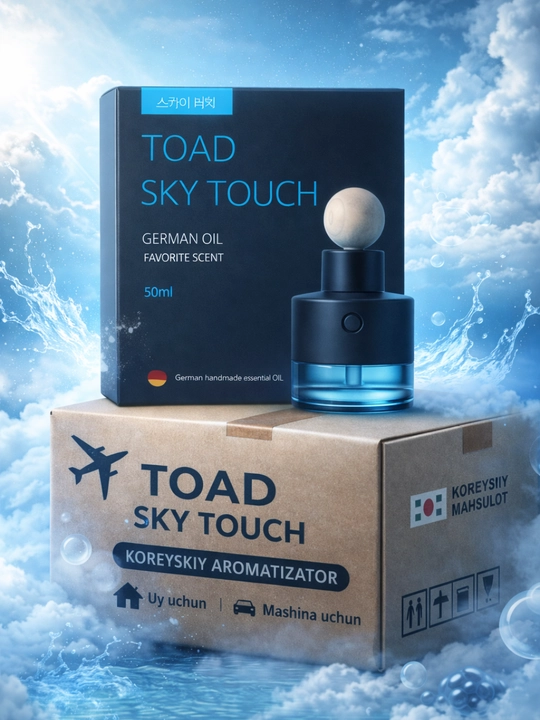 TOAD aromatizatori tayoqchali, avtomobil va uy uchun, Koreya hidi - 