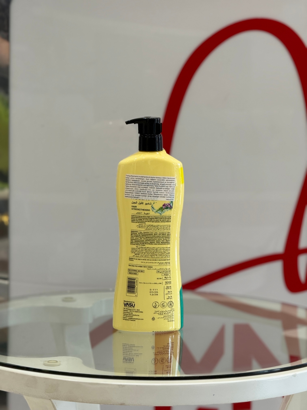Shampun Trichap Keratin, tabiiy, mustahkamlovchi