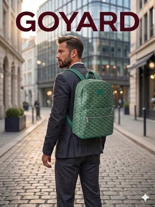 Goyard uniseks sumka-ryukzak — erkaklar va ayollar uchun universal model