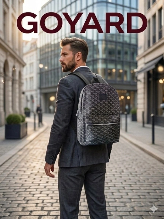 Goyard uniseks sumka-ryukzak — erkaklar va ayollar uchun universal model