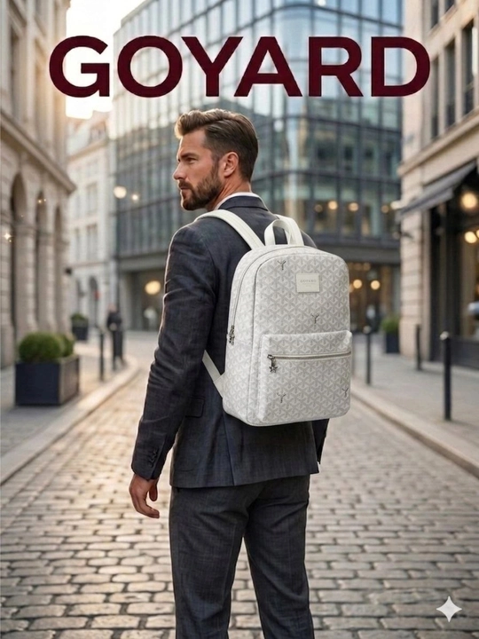 Goyard uniseks sumka-ryukzak — erkaklar va ayollar uchun universal model