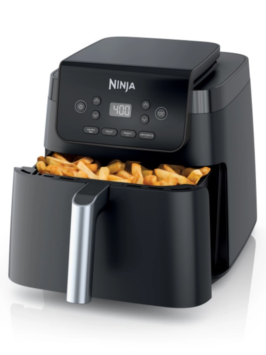 Аэрогриль Ninja AF180 (Air Fryer), фритюрница, мультипечь, для дома, с дисплеем