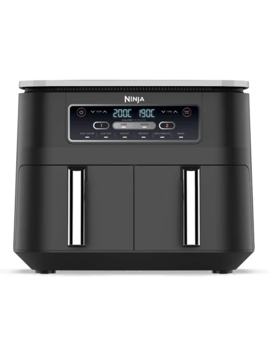 Аэрогриль Ninja AF300, Dual Zone, 7.6 л, мультипечь без масла, 2 корзины, Air Fryer - 