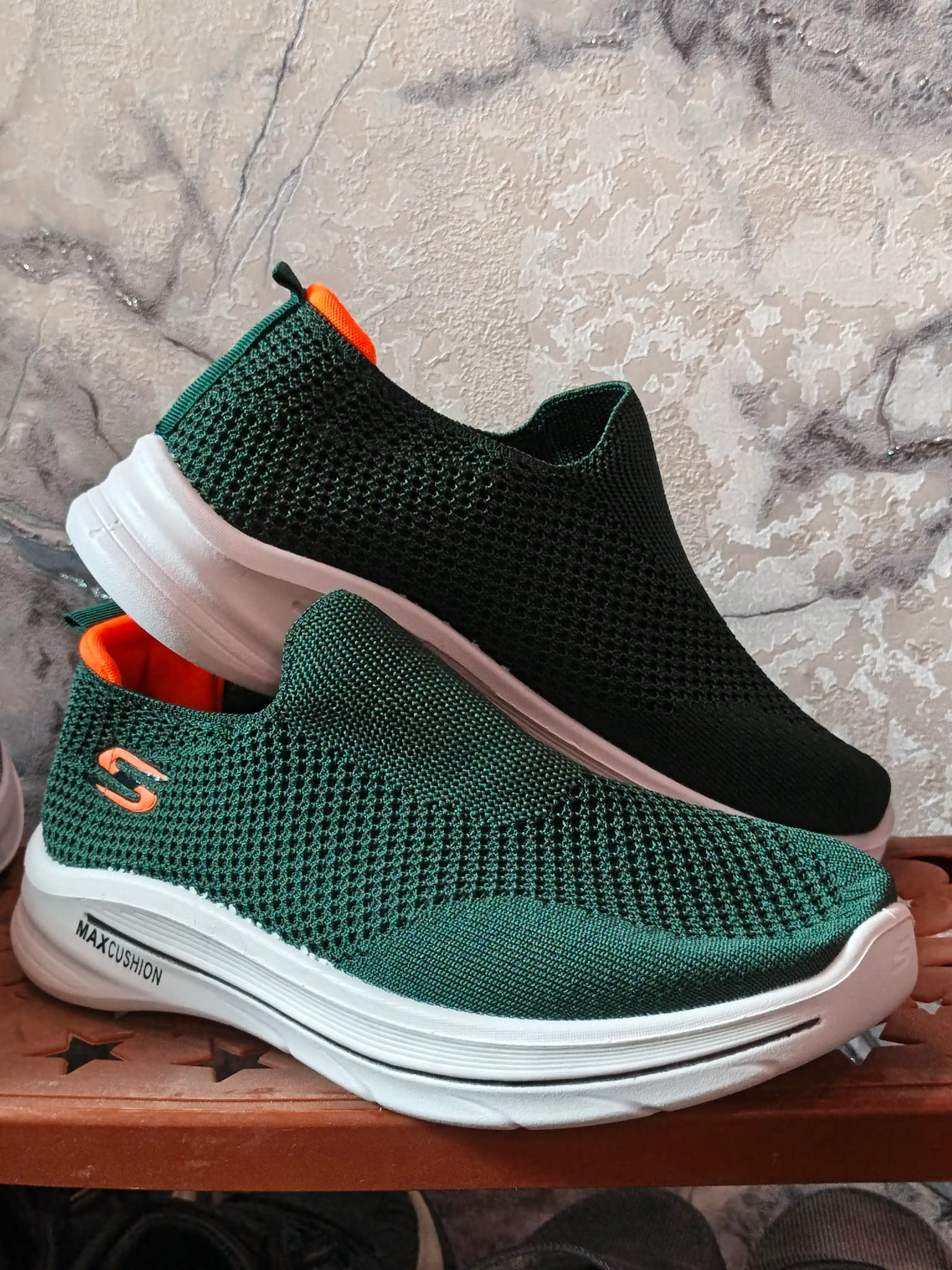 Мужские слипоны  , Max Cushion, дышащие кроссовки для ходьбы на каждый день