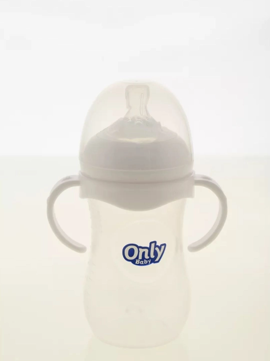 Детская бутылочка для кормления BPA free, силиконовая соска, 0+, 3 цвета