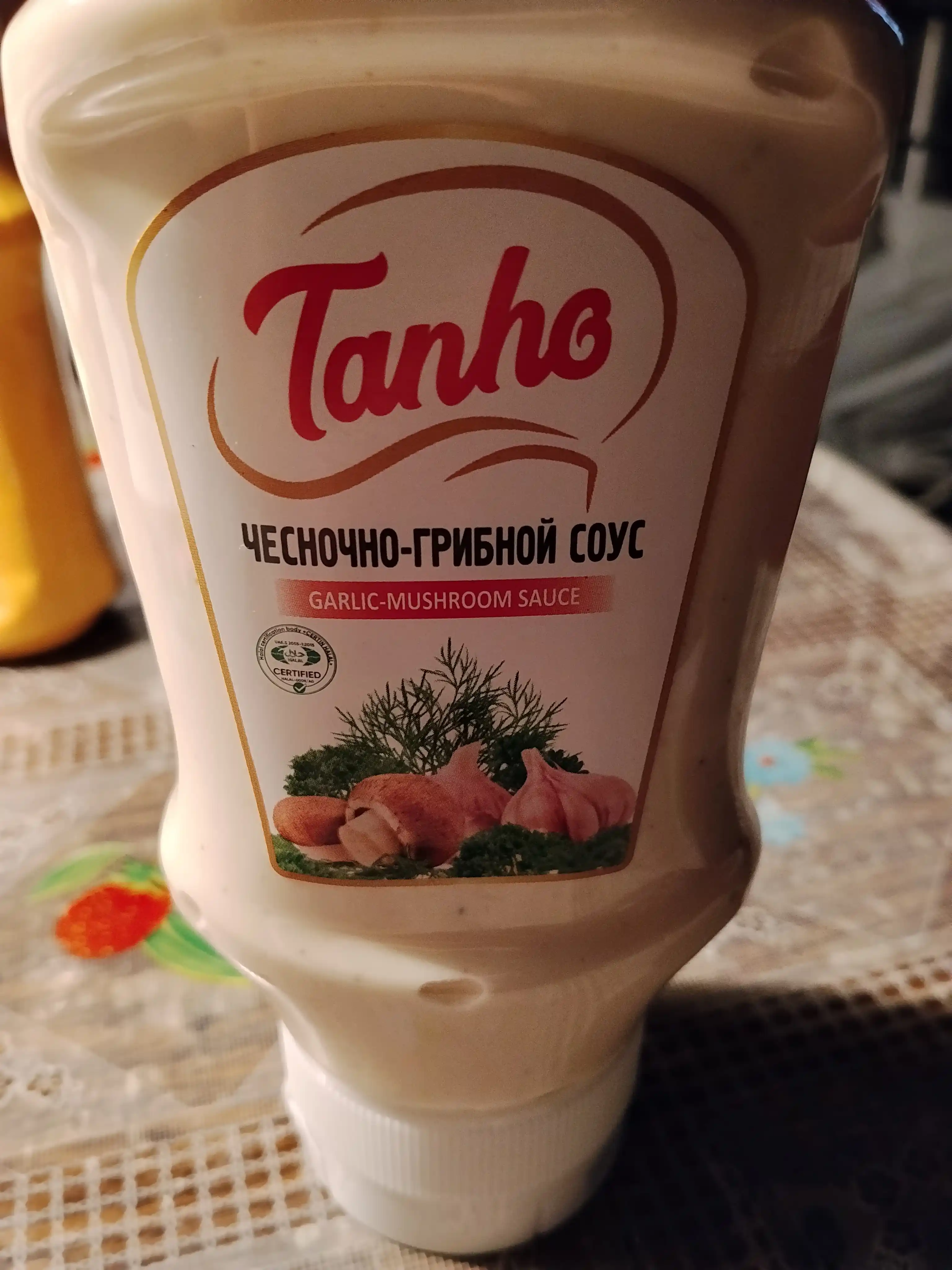 2323 соус Tanho "Чесночно-грибной 40%", 330 гр