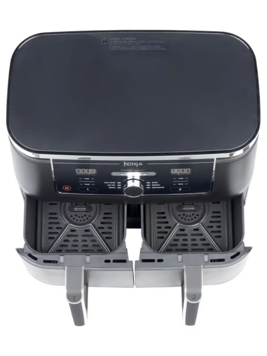Аэрогриль Ninja AF400, Dual Zone, 9.5 л, мультипечь без масла, 2 корзины, Air Fryer