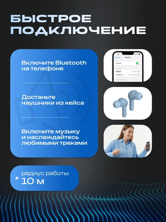 Simsiz quloqchilar Air 31, displeyli, mikrofonli va shovqinni kamaytiradi