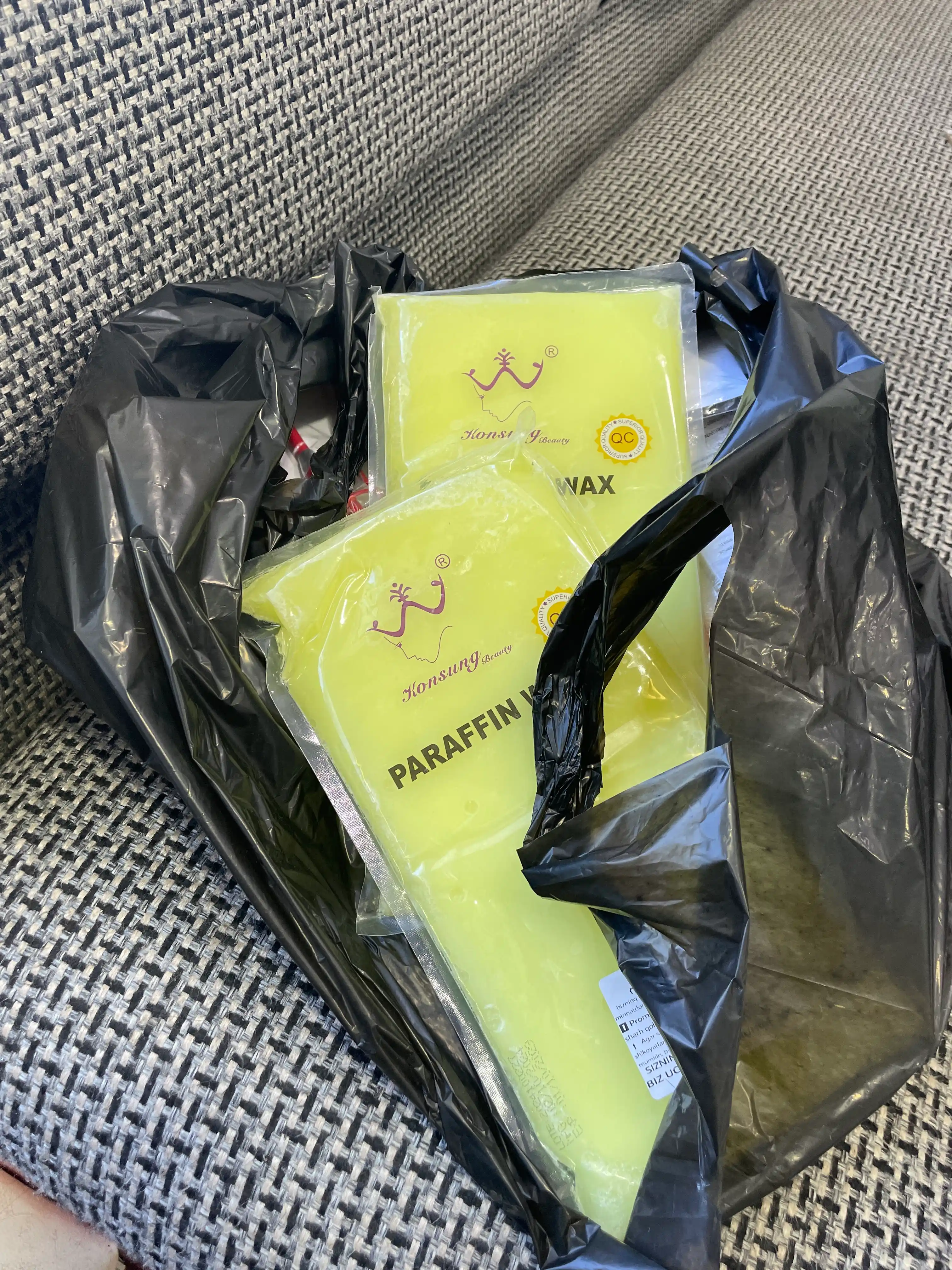 Kosmetik parafin, lavanda, jasmin, shaftoli, apelsin ekstraktlari bilan, 450 g