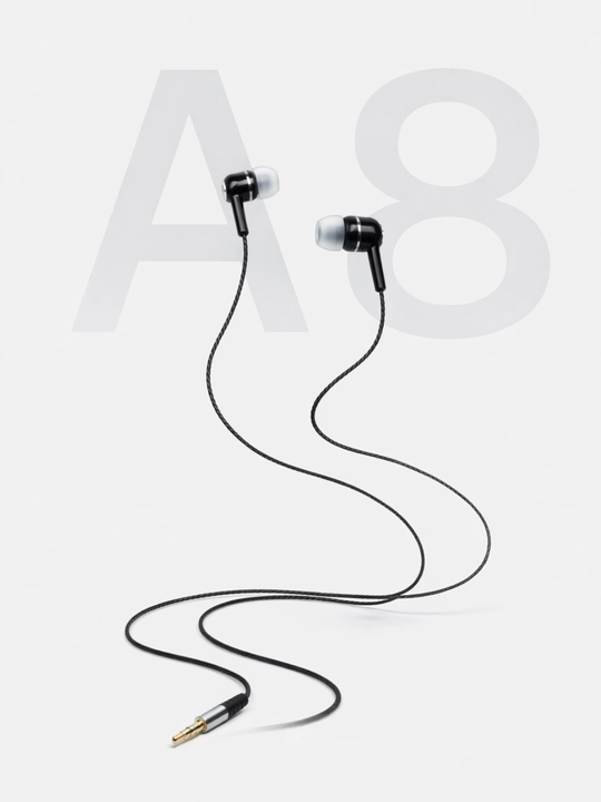 Simli stereo naushniklar 3.5mm va Type-C