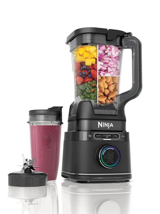 Ninja TB301 Detect Power Blender Pro blenderi, kuchli, smuzi va kokteyllar uchun, idishli