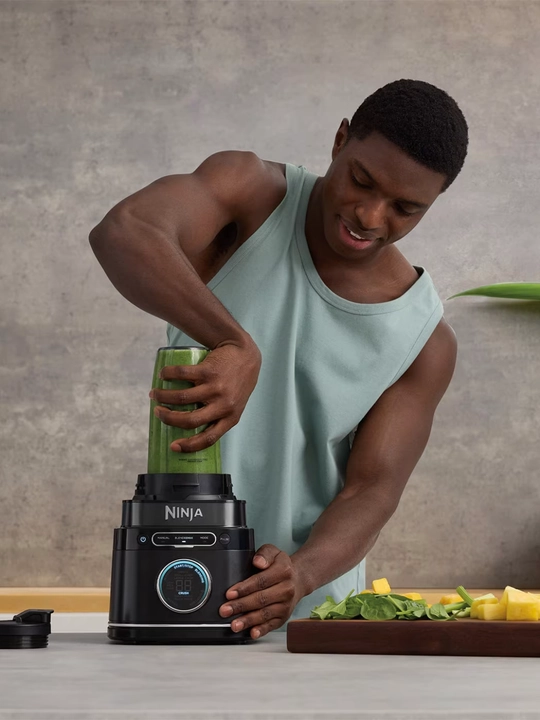 Ninja TB301 Detect Power Blender Pro blenderi, kuchli, smuzi va kokteyllar uchun, idishli