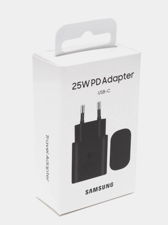Зарядное устройство для Samsung, адаптер 25W PD, быстрая зарядка, универсальная - 