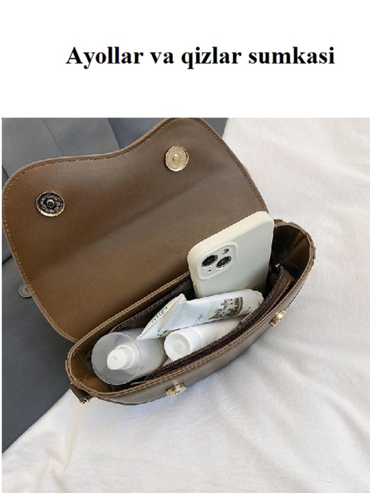 Ayollar yelkama sumkasi, eko charm
