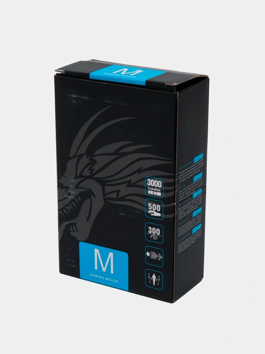 USB игровая мышь X1 проводная с RGB подсветкой