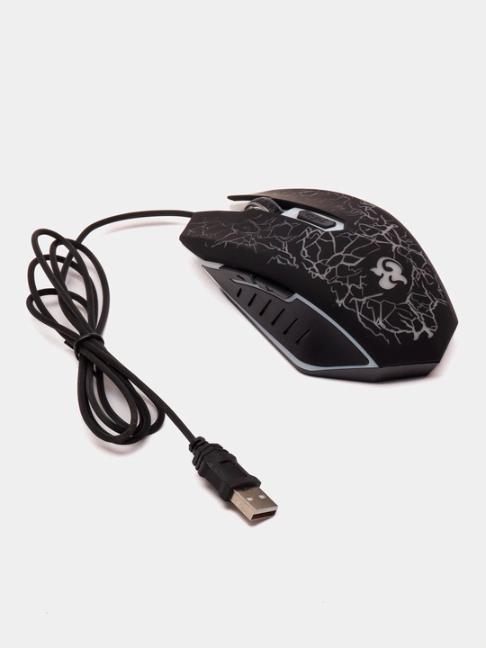 USB игровая мышь X1 проводная с RGB подсветкой