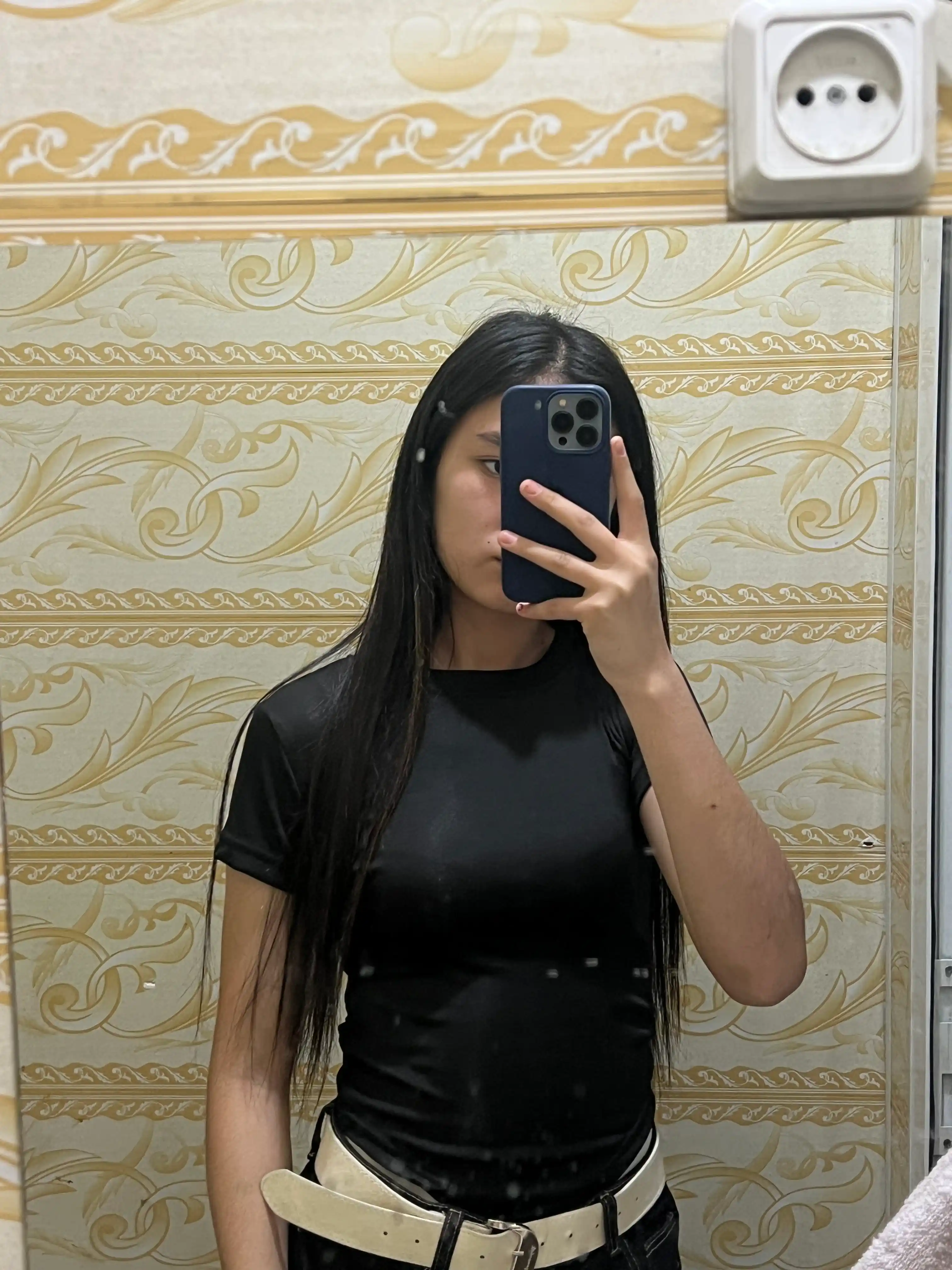 Ins Spicy Girl Pure Desire ayollar futbolkasi, tor bel va kalta yengli