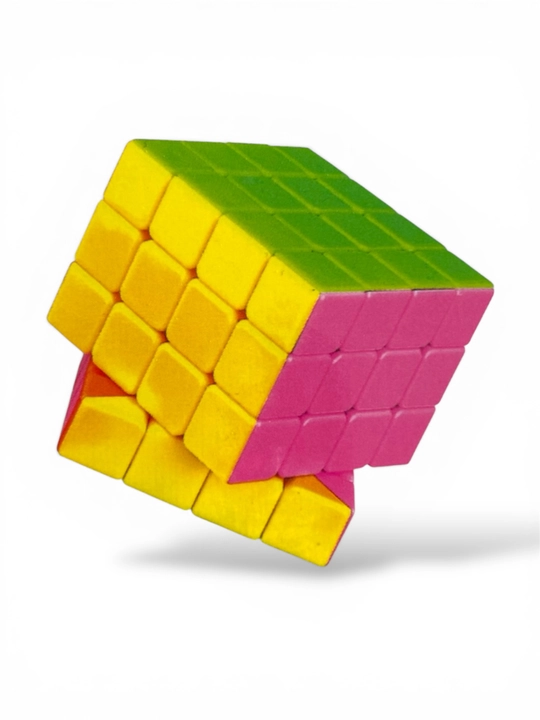 Mantiqiy va intellektual o'yinchoq: Rubik kubigi 4x4x4, Magic Cube, yorqin ranglar