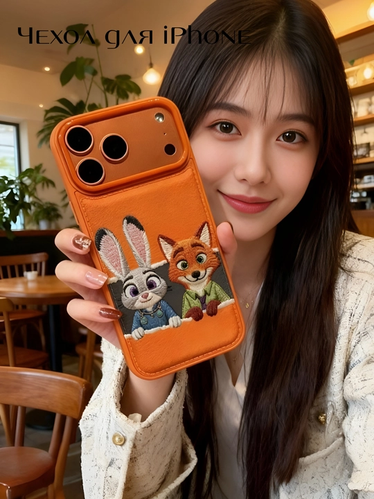 Чехол для iPhone, iPhone 17, 17 Pro, Max, Zootopia, чехол, кейс, Plus, Air