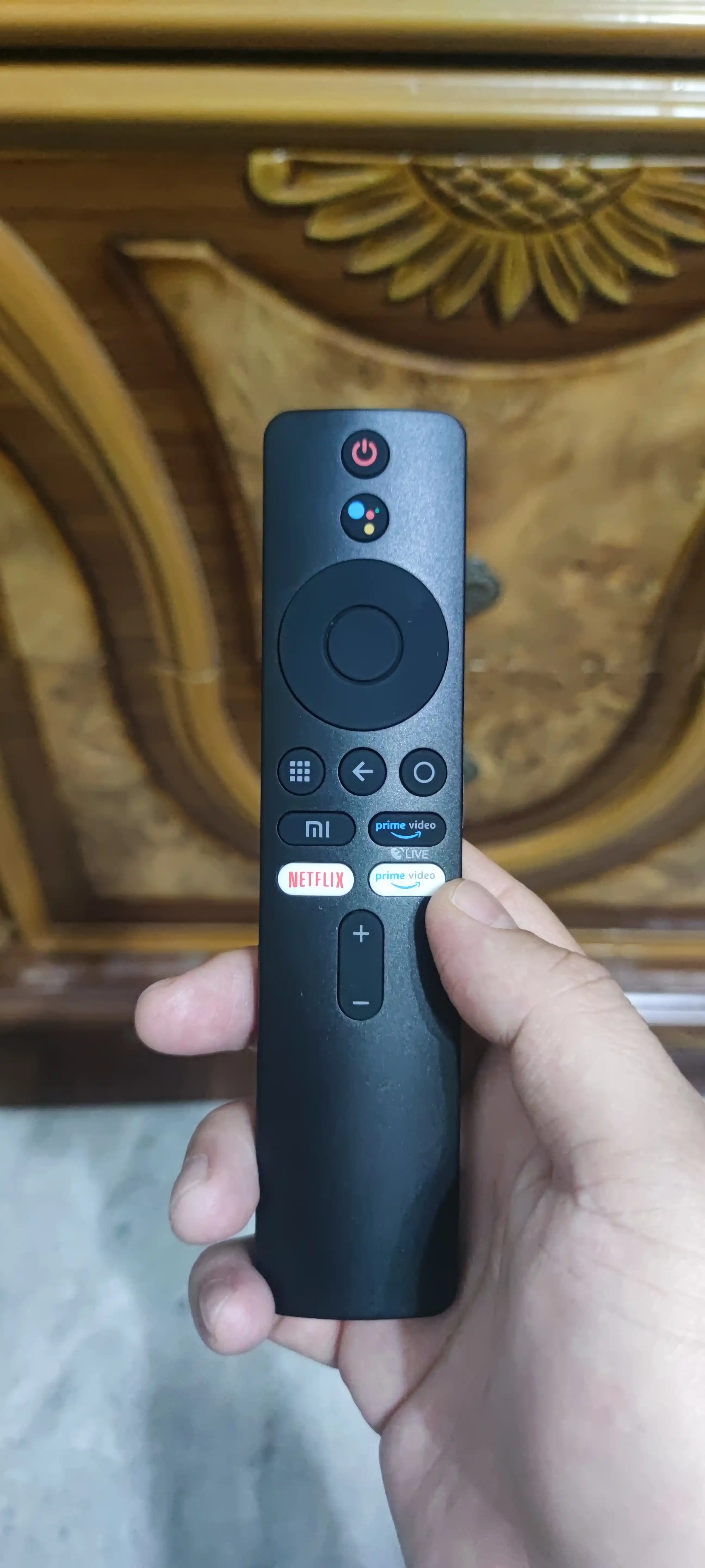 MI pult universal, pristavkalar, TV, Stick, Box uchun, ovozli buyruq bilan