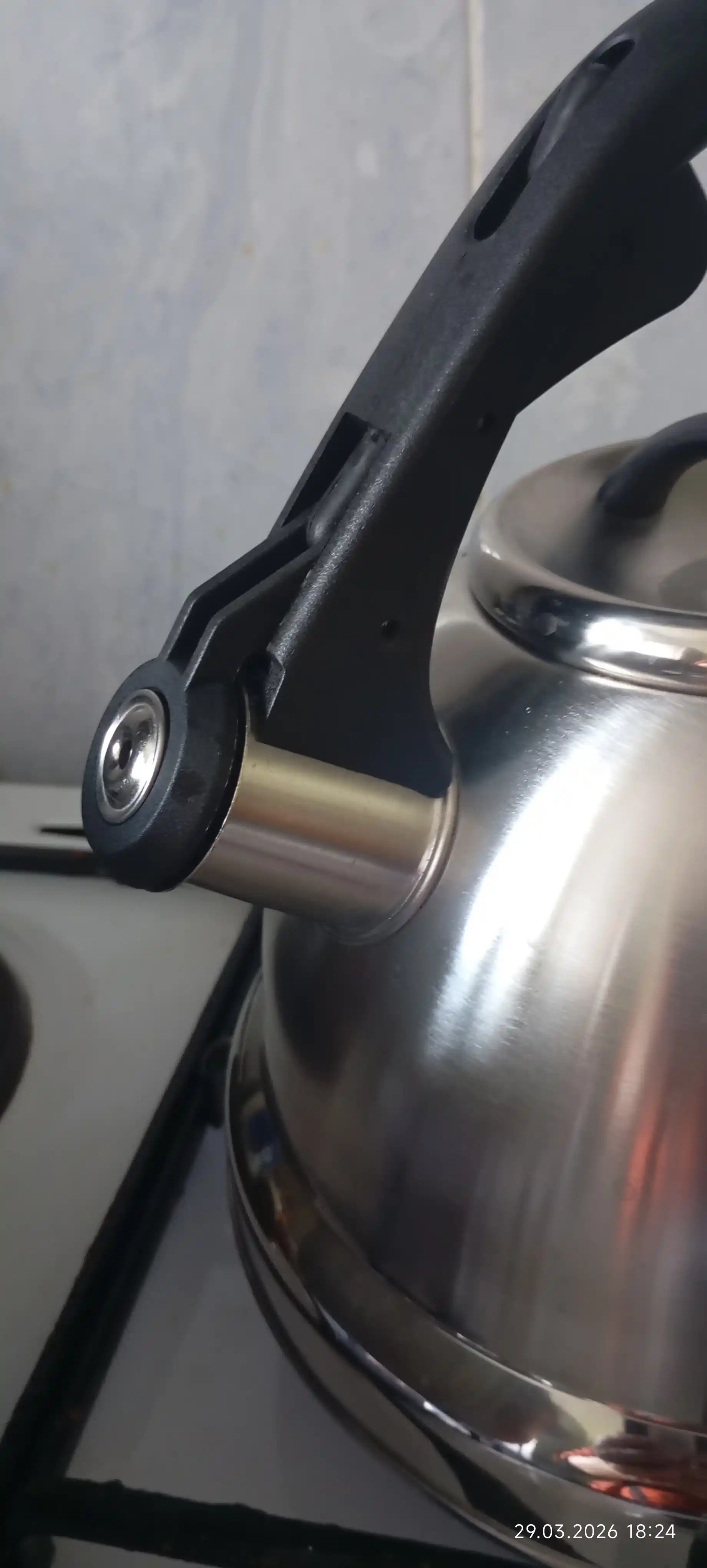 Haus Roland 3,5 lt hushtakli choynak: zanglamaydigan po‘lat, gaz va induksion plita uchun