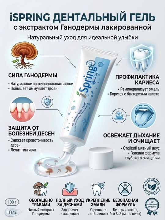 Tish pastalari Dental Spring Gel - 
