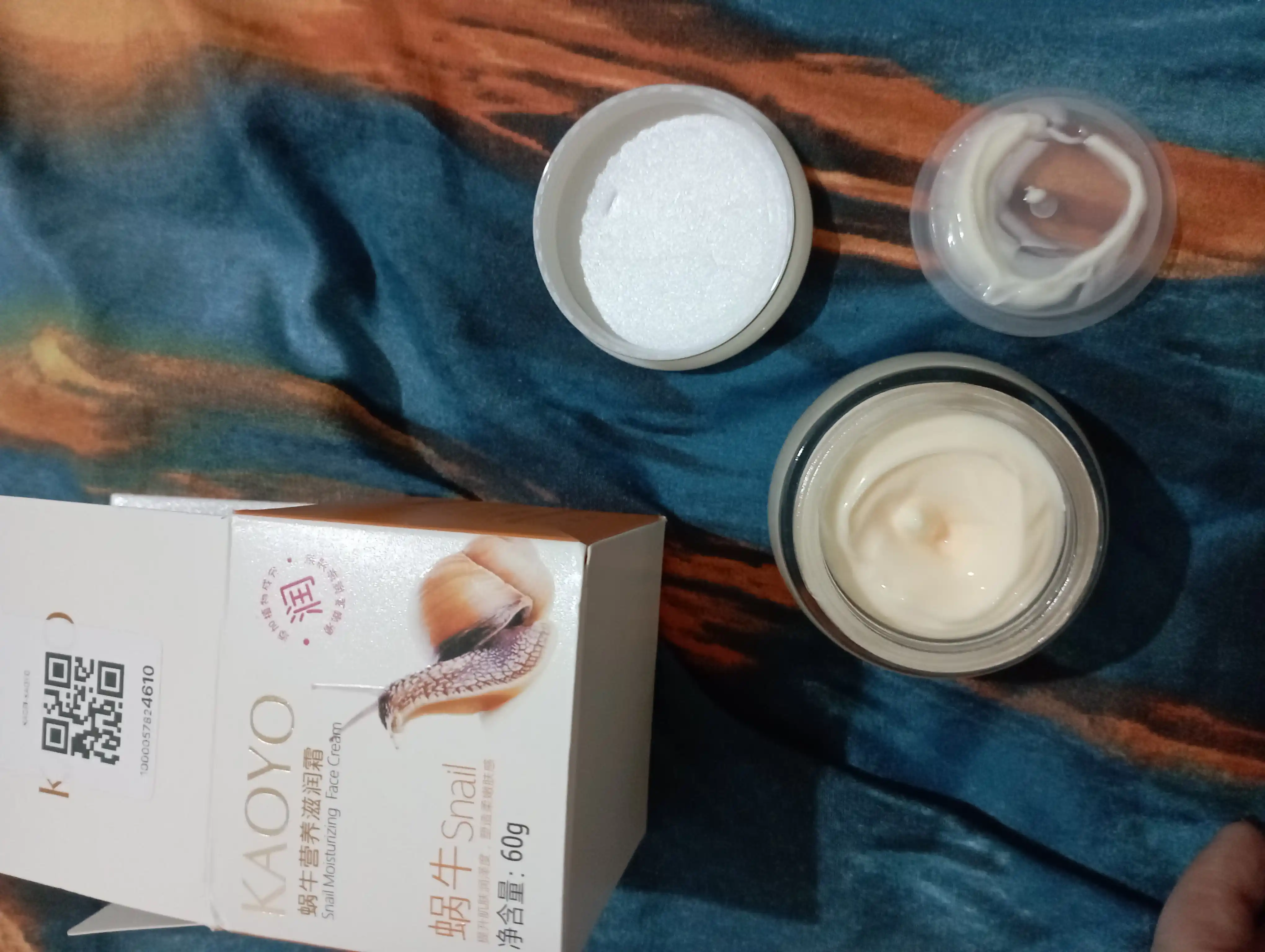 Oziqlantiruvchi va namlantiruvchii yuz kremi, shilliqurti ekstrakti Collagen