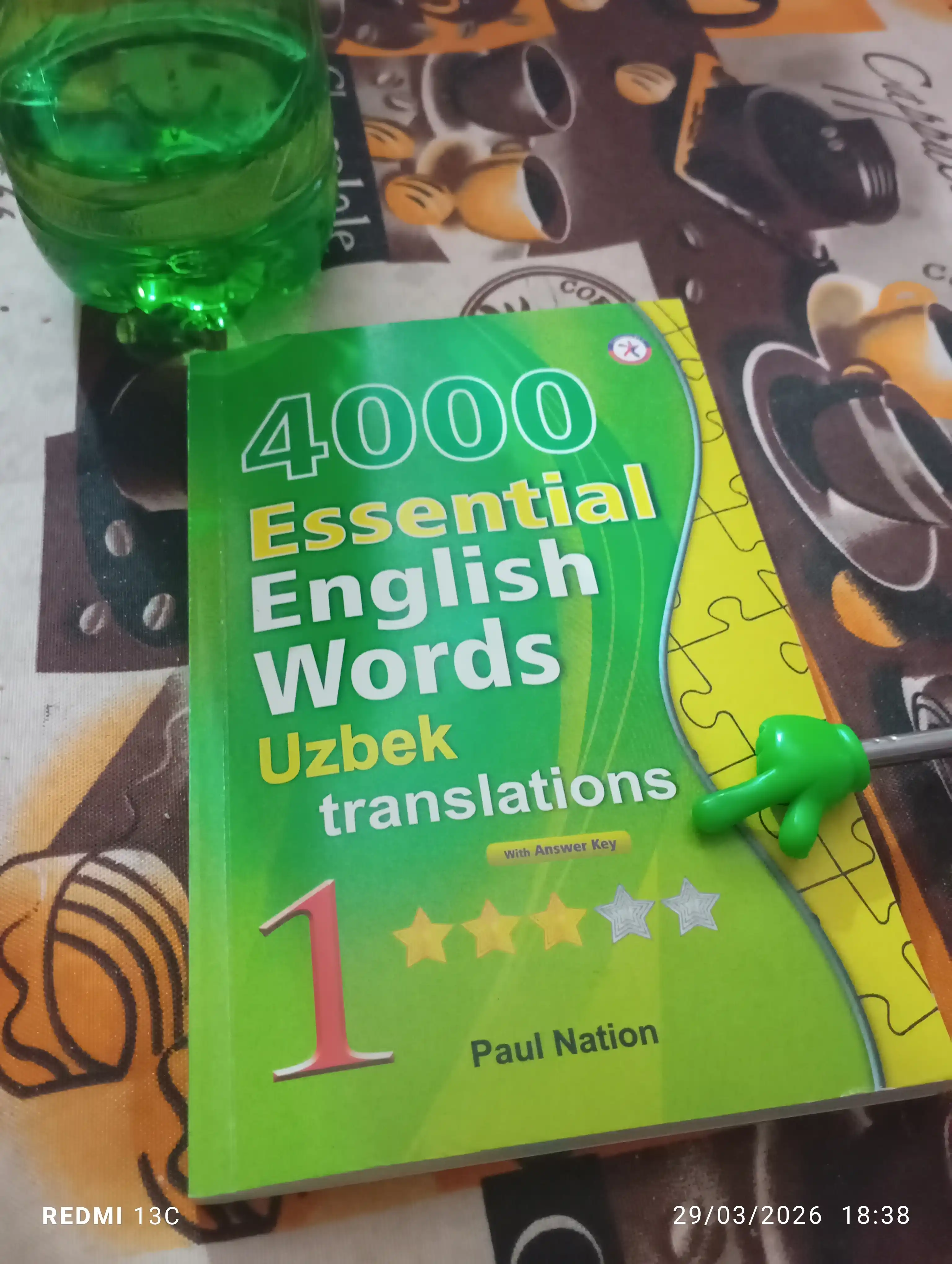 4000 Essential english words 1, 2, 3, 4, 5, 6 Uzbek translations