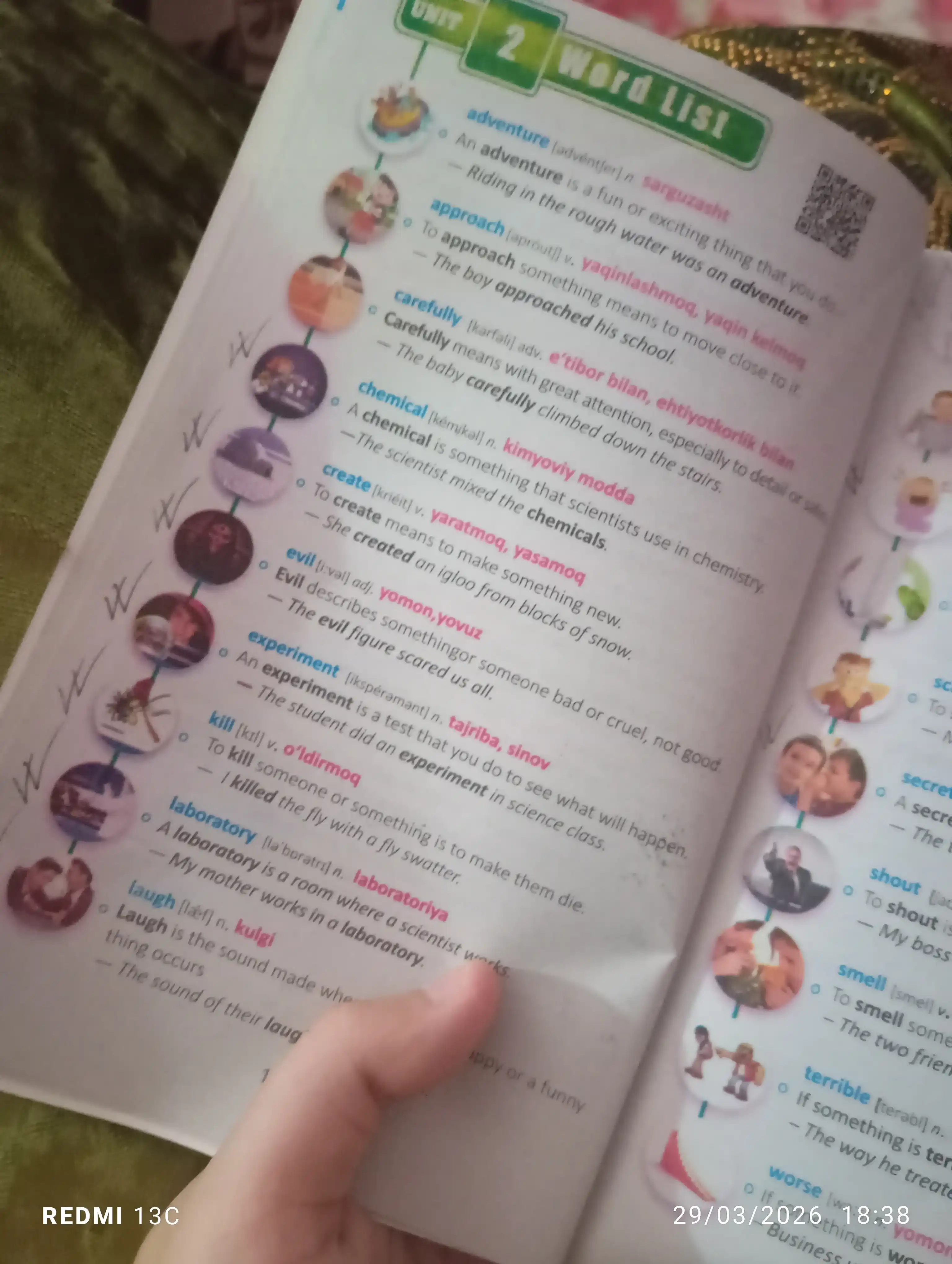 4000 Essential english words 1, 2, 3, 4, 5, 6 Uzbek translations