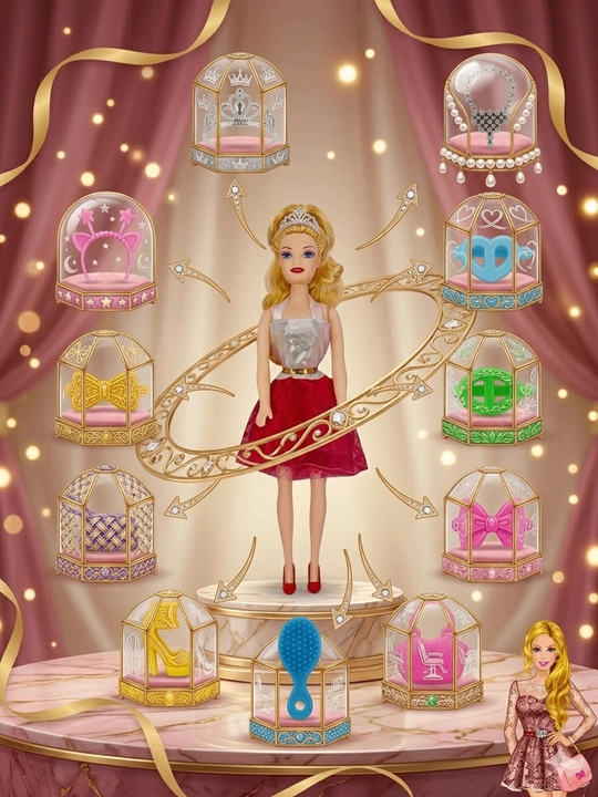 Кукла Барби из серии Shining Lovely Fashion Angel