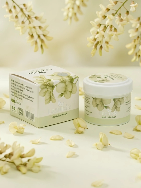 Lazurde parfyumerlangan krem-dezodoranti, hid va terlashga qarshi, 50 ml