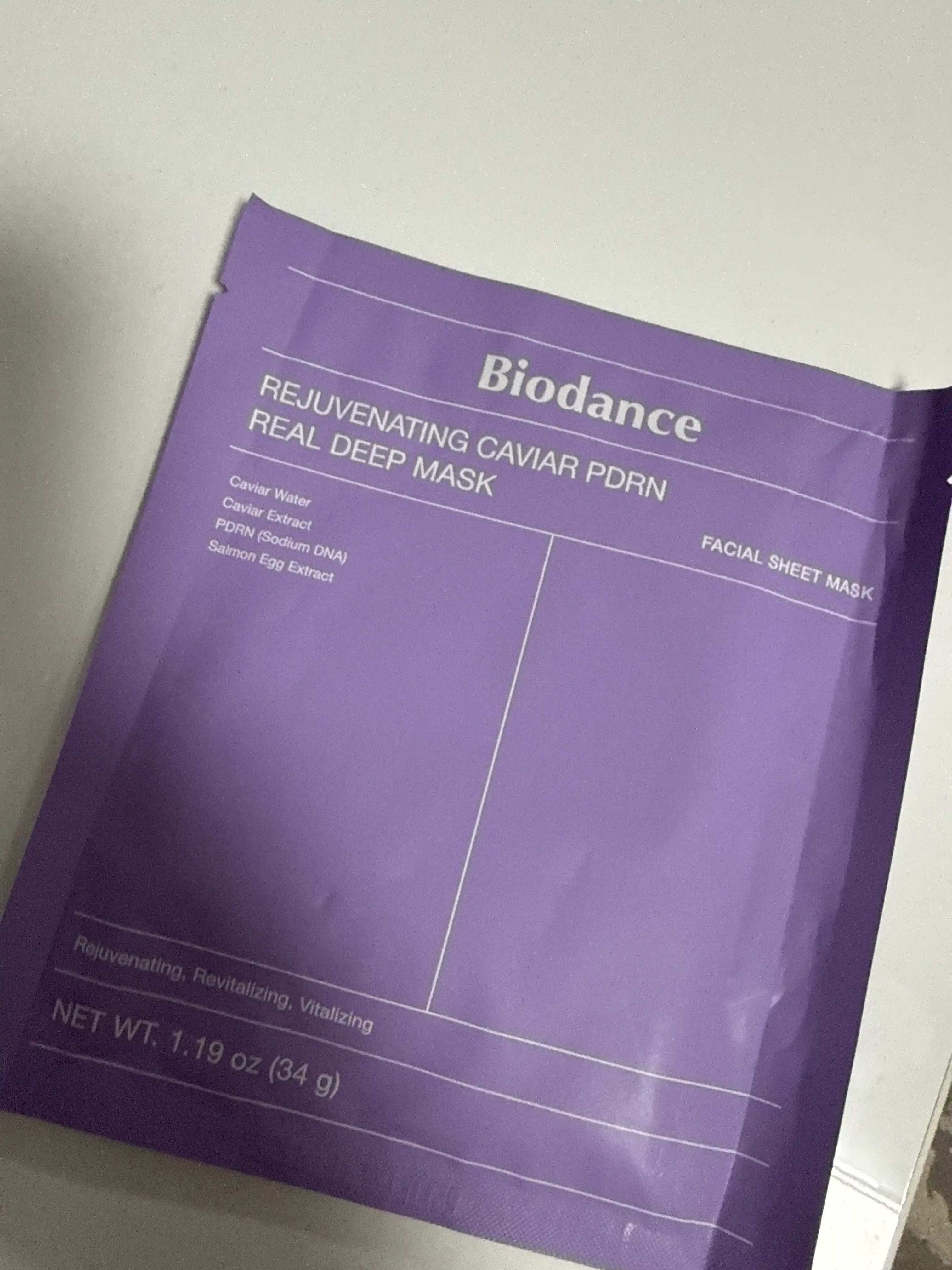 Biodance 5 turdagi gidrogel maskalari