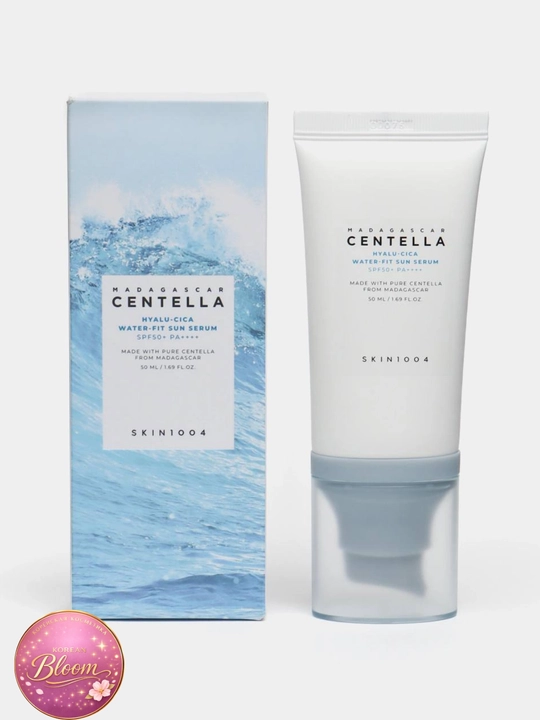 Солнцезащитный крем SKIN1004 Madagascar Centella Hyalu-Cica Water-Fit SPF50/PA++++, 50 мл