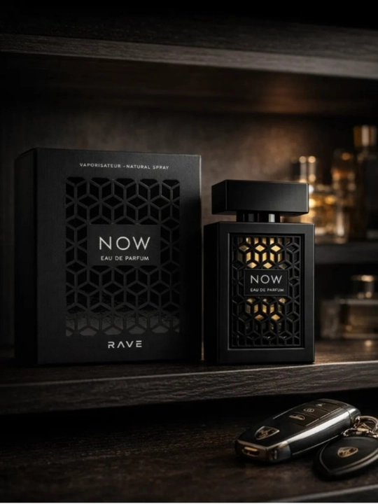 NOW RAVE, Lattafa, erkaklar uchun elegant va unikal sharqona ifor, 100 ml