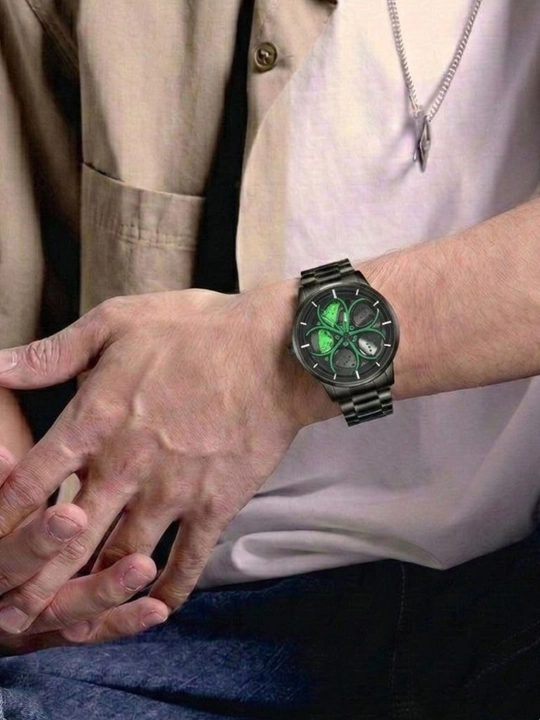 Erkaklar qo‘l soati Viokai avtomobil dizayni bilan kvarts mexanizmli