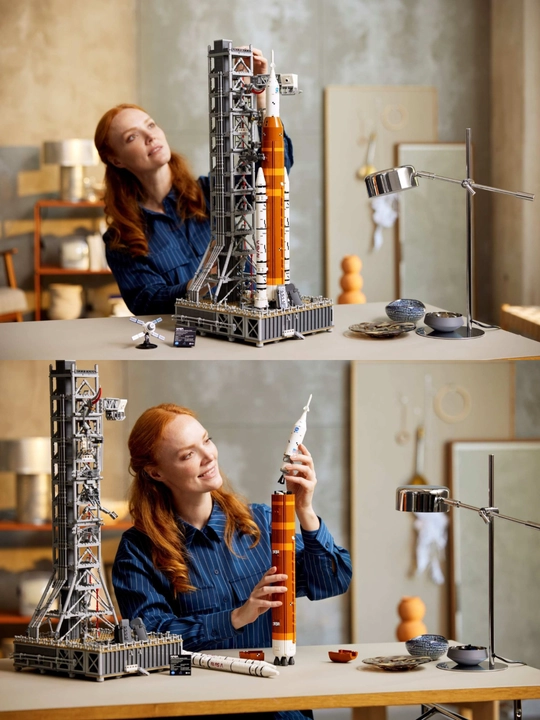 Лего Конструктор Космическая пусковая система NASA Artemis (Артемида), 3601 деталь