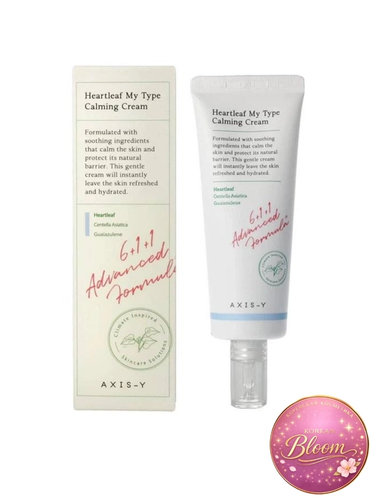 Успокаивающий крем-гель с хауттюйнией AXIS-Y Heartleaf My-Type Calming Cream, 60 мл - 