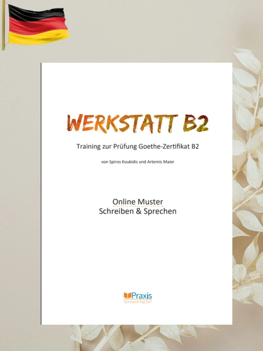 Werkstatt B2 Schreiben & Sprechen подготовка к Goethe без CD - 