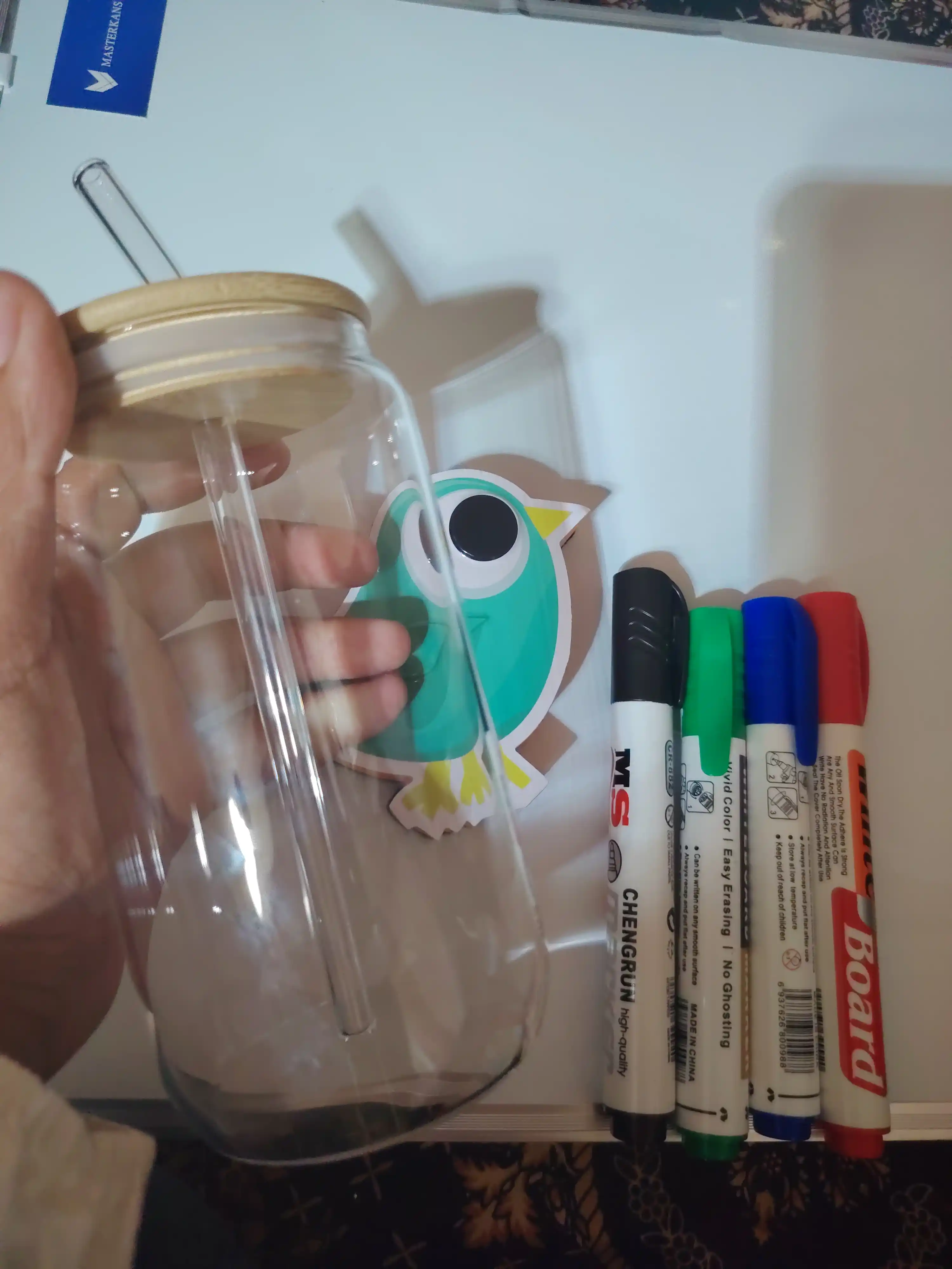 Magnitli doska, ikki tomonlama. +(sovg'a) marker, 2 ta magnit