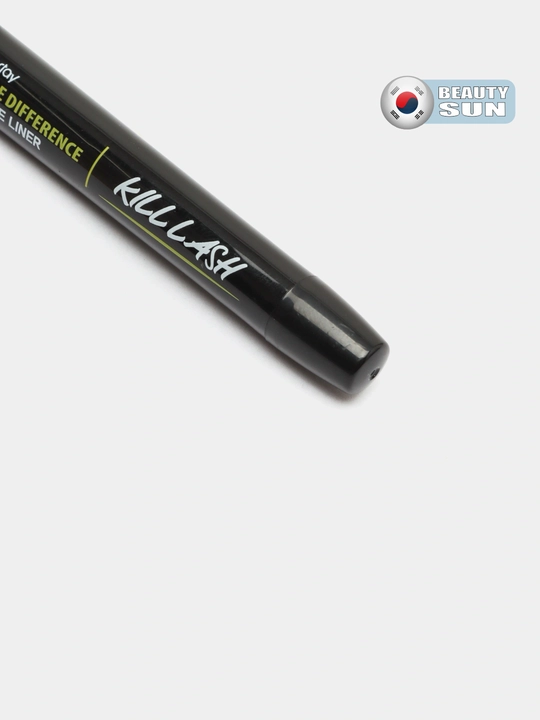 Подводка-фломастер для глаз, FarmStay, оттенок Чёрный, Visible Difference Edge Eye, 1 г