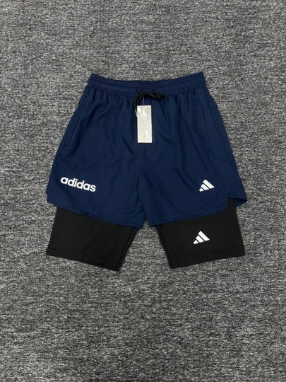 Мужские спортивные шорты с тайтсами — SPORTMY-ADIDASLASINA-СИНМЕЛ-4XL