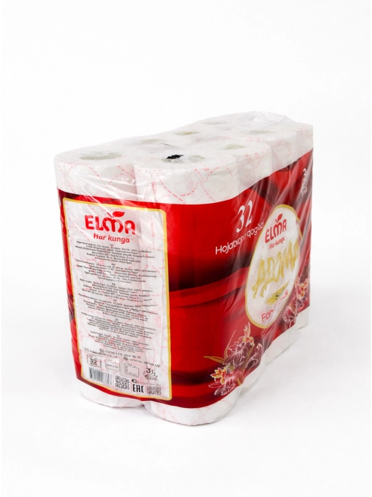 Туалетная бумага ELMA AROMA, 32 шт, 3 слоя