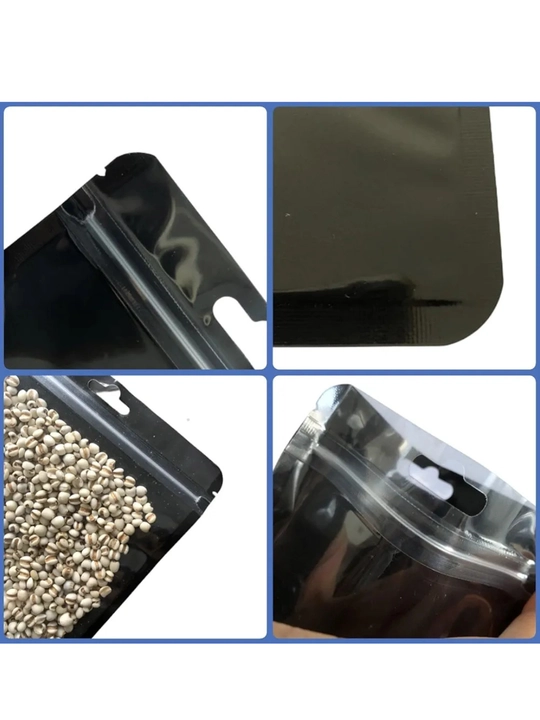 Цветные zip-lock пакеты для аксессуаров и мелких предметов, 7,5×12 см, 20 штук