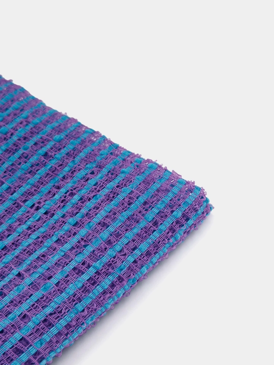 Koreys massaj mochalkasi badan uchun o'rtacha qattiqlik Shower Towel, Happy & Clean Day