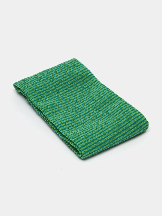 Koreys massaj mochalkasi badan uchun o'rtacha qattiqlik Shower Towel, Happy & Clean Day